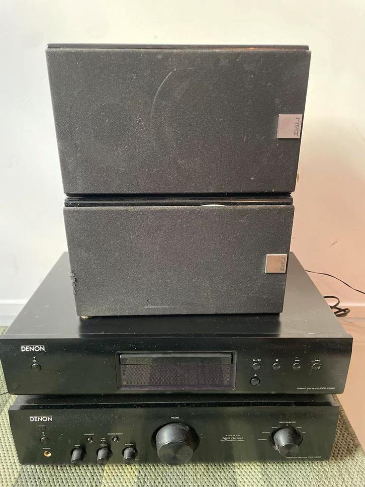 Denon Stereo Set: PMA-520AE, DCD-520AE + Speakers, Audio, Tv en Foto, Stereo-sets, Gebruikt, Cd-speler, Denon, Losse componenten
