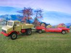 1/55 Mercedes Benz Unimog U1500 met dieplader i.z.g.st., Ophalen of Verzenden, Gebruikt, Bus of Vrachtwagen, Wsi