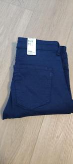 Blauwe chino broek, Ophalen, Blue Ridge, Blauw, Nieuw