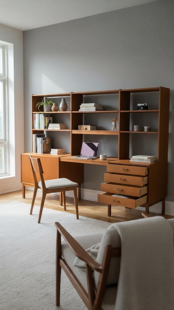 Vintage wandmeubel Royal Board Golden, Huis en Inrichting, Kasten | Wandmeubels, Gebruikt, 150 tot 200 cm, 200 tot 250 cm, 25 tot 50 cm