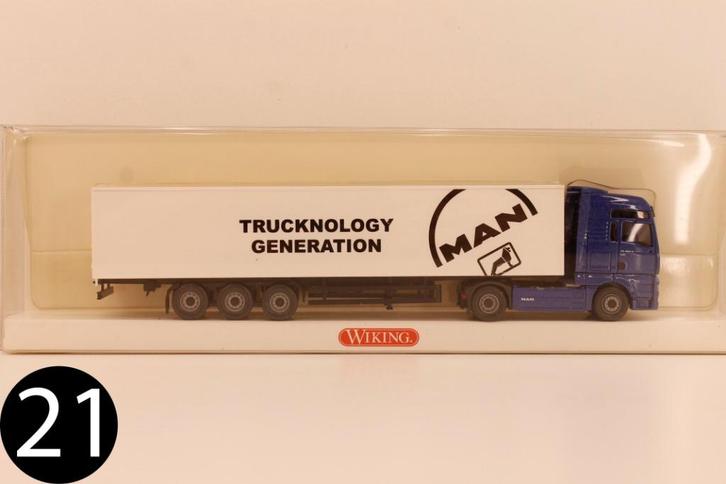 1/87 Wiking 100 Vrachtwagens (deel 2 van 5), Hobby en Vrije tijd, Modelauto's | 1:87, Zo goed als nieuw, Bus of Vrachtwagen, Wiking