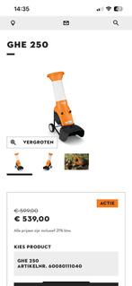Stihl GHE250 electrische hakselaar, Tuin en Terras, Hakselaars, Ophalen, Zo goed als nieuw