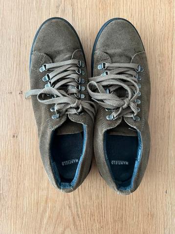 Manfield heren suède schoenen maat 43 beschikbaar voor biedingen