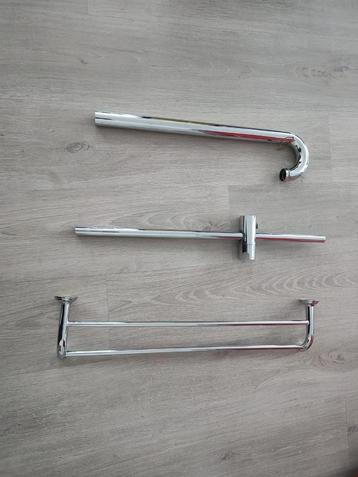 handdoekrek, douchestang, afvoerbocht beschikbaar voor biedingen