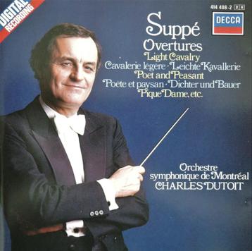 2 CD's - Suppé & Rossini / Ouvertures - OSM / Dutoit - DECCA beschikbaar voor biedingen