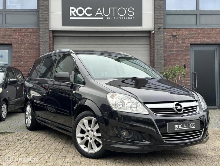Opel Zafira 1.6 Cosmo | 7-persoons | Stoelverw. | Trekhaak, Auto's, Opel, Bedrijf, Te koop, Zafira, ABS, Airbags, Airconditioning