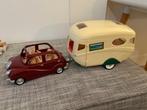 Silvanian family auto + caravan, Ophalen, Zo goed als nieuw