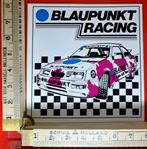 Vintage sticker Blaupunkt Racing Ford Sierra Cosworth, Ophalen of Verzenden, Zo goed als nieuw