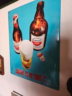 Vintage Amstel Bier Reclamebord, Antiek en Kunst, Ophalen of Verzenden