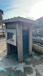 Konijnenhok of kippenhok, Dieren en Toebehoren, Knaagdieren en Konijnen | Hokken en Kooien, Ophalen, 90 cm of meer, Konijn, Hok
