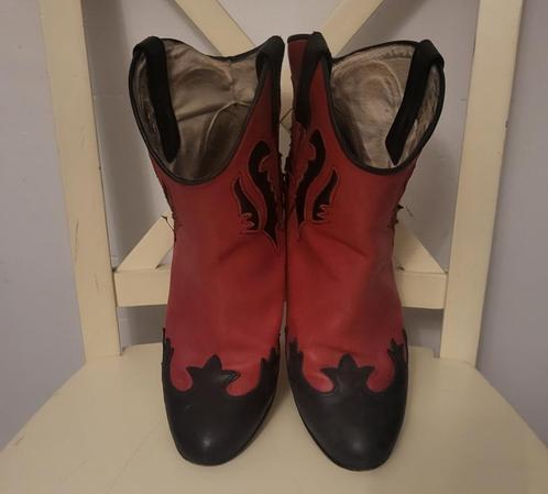 Supertrash Cowboy boots, Kleding | Dames, Schoenen, Gedragen, Lage of Enkellaarzen, Rood, Ophalen of Verzenden