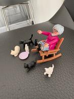Playmobil Oma met Katten 71172, Ophalen of Verzenden, Gebruikt, Los playmobil