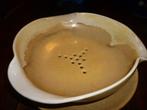 fruittest Ø 21 cm  beige -oker, Huis en Inrichting, Keuken | Servies, Overige typen, Nieuw, Ophalen of Verzenden, Overige stijlen
