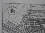 Originele gravure Oudewater uit Blaeu's Stedenatlas van 1649, Verzenden