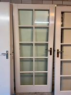 Te koop 2 mooie glazen opdek deurwn, Ophalen, Gebruikt, 80 tot 100 cm, Binnendeur