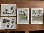 4 ingelijste Jip en Janneke posters, Ophalen of Verzenden, Nieuw, Wanddecoratie