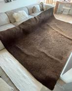 Donkerbruin vintage berber vloerkleed / wol / 320 x 220., Huis en Inrichting, Stoffering | Tapijten en Kleden, Bruin, 200 cm of meer