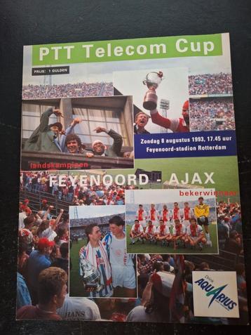 Oud programmaboekje Feyenoord vs Ajax  beschikbaar voor biedingen