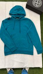 Ma.Strum Hoodie Trui Pull met Schouder Badge, Ma.Strum, Blauw, Zo goed als nieuw, Ma.strum