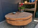 Salontafel beukenhout (niet water bestendig), Ophalen, Gebruikt, 50 tot 100 cm, Rond