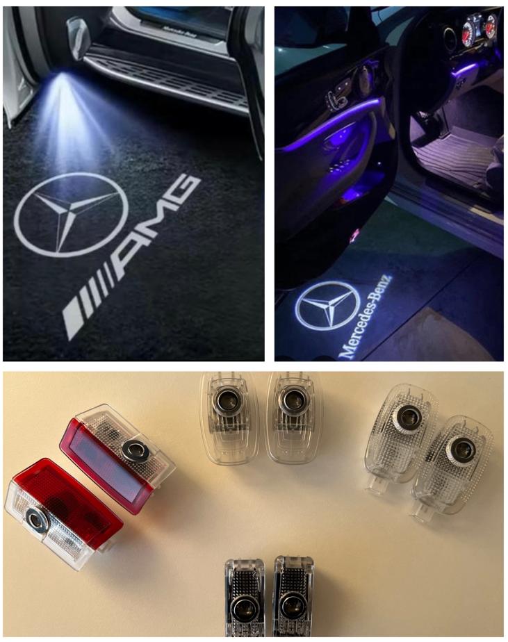 Mercedes-Benz instapverlichting, compleet in doos set van 2, Ophalen of Verzenden, Nieuw, Mercedes-Benz