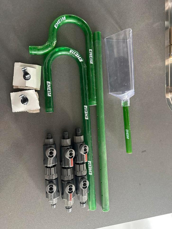 EHEIM slangkop 3x (12/16 16/22)  + buizen + zandzuigklok, Dieren en Toebehoren, Vissen | Aquaria en Toebehoren, Filter of Co2