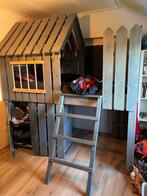 Hoogslaper inclusief kast op wielen, Kinderen en Baby's, Kinderkamer | Stapelbedden en Hoogslapers, Ophalen, Gebruikt, Hoogslaper