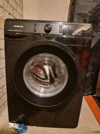 Zwarte wasmachine zgan van Inventum, Witgoed en Apparatuur, Wasmachines, Ophalen of Verzenden, Zo goed als nieuw, 85 tot 90 cm