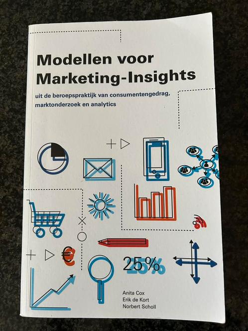 Norbert Scholl - Modellen voor Marketing Insights, Boeken, Economie, Management en Marketing, Zo goed als nieuw, Ophalen of Verzenden