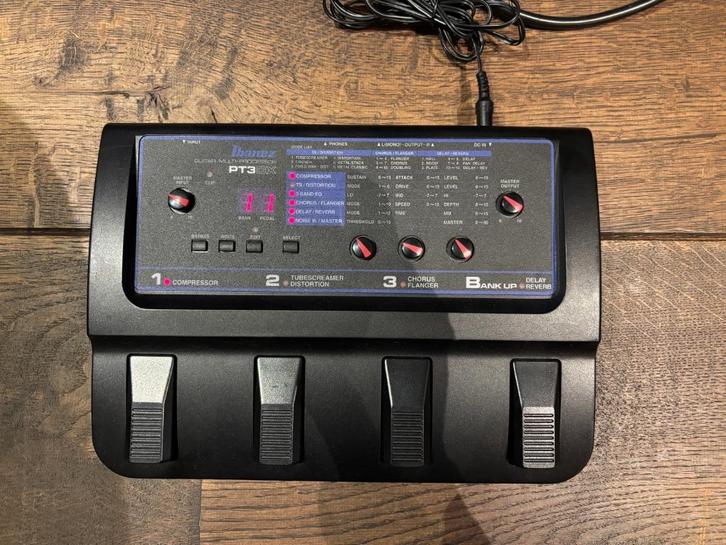 Ibanez PT3DX multi effect pedal - 90's vintage !, Muziek en Instrumenten, Effecten, Reverb, Multi-effect, Ophalen of Verzenden