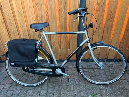 Herenfiets, 61 cm, 3 versnellingen, Fietsen en Brommers, Fietsen | Heren | Herenfietsen, Gebruikt, Overige merken, 61 tot 65 cm