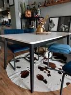 Grote eettafel uitschuifbaar, Huis en Inrichting, Ophalen, Grenenhout, 50 tot 100 cm, Zo goed als nieuw