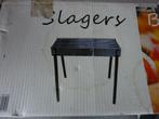 zgan Slagers BBQ, Tuin en Terras, Houtskoolbarbecues, Ophalen, Zo goed als nieuw, Gamma, Met accessoires
