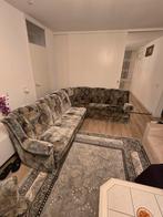 Hoekbank, bankstel + 1 persoonsbank, Huis en Inrichting, Ophalen, Gebruikt, Vierpersoons of meer