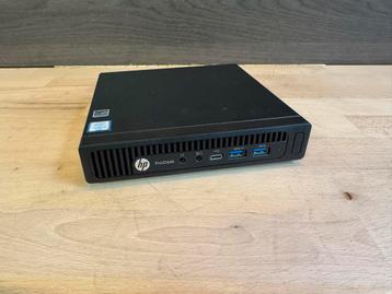 Hp prodesk mini 600 G2 i3-6100/8Gb/128Gb Ssd Windows 11 beschikbaar voor biedingen