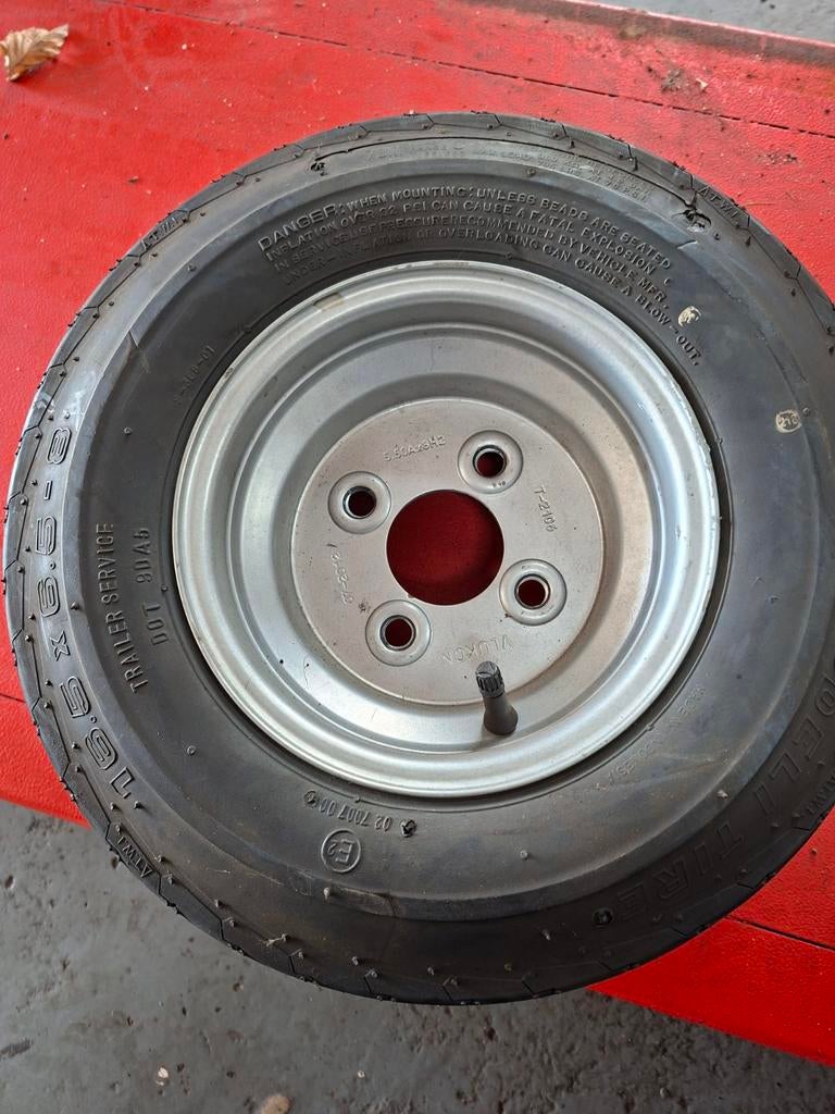Aanhangerwiel/band 16.5x6.5-8, Auto diversen, Aanhangwagen-onderdelen, Ophalen