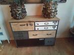 SUPER STOERE VINTAGE INDUSTRIËLE DESIGN DRESSOIR/ LADEN KAST, Huis en Inrichting, Kasten | Dressoirs, Ophalen, Metaal, Industrieel