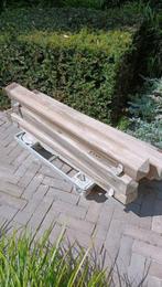 6x hard houten palen, Tuin en Terras, Ophalen, Gebruikt, Palen, Hardhout