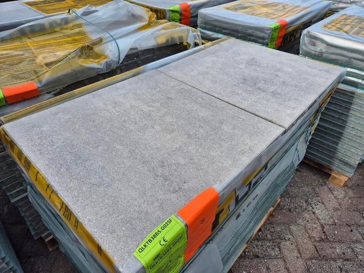 Beige nuance 60x60x4cm terrastegels tuintegels s-partij, Tuin en Terras, Tegels en Klinkers, Nieuw, Terrastegels, Beton, 10 m² of meer