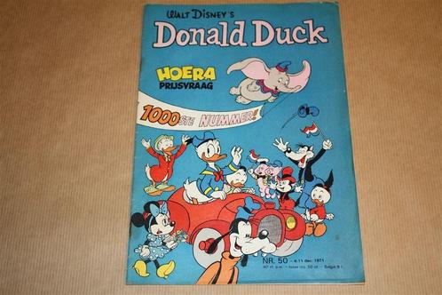 Donald Duck. 1000ste nummer! 1971., Boeken, Stripboeken, Gelezen, Eén stripboek, Ophalen of Verzenden