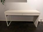 IKEA Micke Bureau wit - Weinig Gebruikt, Huis en Inrichting, Bureaus, Ophalen, Zo goed als nieuw, Bureau