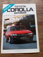 Toyota Corolla Hatchback en GT 1989 4 pag., Verzenden, Zo goed als nieuw, Toyota