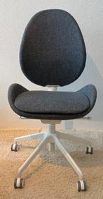 Bureaustoel HATTEFJÄLL van IKEA z.g.a.n., Huis en Inrichting, Bureaustoelen, Ophalen, Zo goed als nieuw, Grijs, Bureaustoel