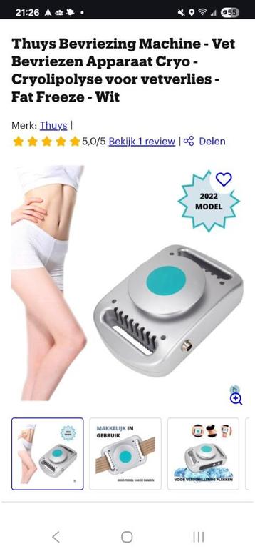 Cryo bevriezingsapparaat  beschikbaar voor biedingen