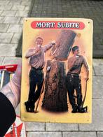 Mort subite reclamebord metaal, Verzamelen, Ophalen of Verzenden, Zo goed als nieuw
