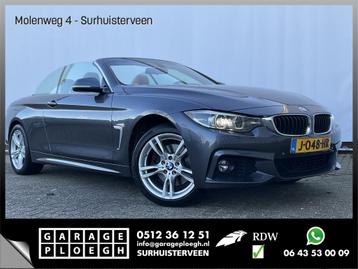 BMW 4 Serie Cabrio 430i 252pk xDrive M-Sport Leer+Sportzetel beschikbaar voor biedingen