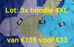 Lot:  3x Tom Tompson heren hoodie 4XL XXXL met print nieuw, Nieuw, Overige maten, Tom Tompson, Verzenden