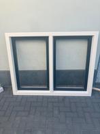 Kunstof kozijn met kiep ramen zonder glas, Kunststof, Raamkozijn, Nieuw, 75 tot 150 cm