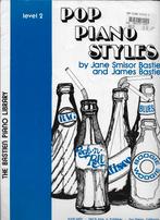 Bo747 bladmuziek pop piano styles level 2, Gebruikt, Ophalen of Verzenden, Artiest of Componist, Piano