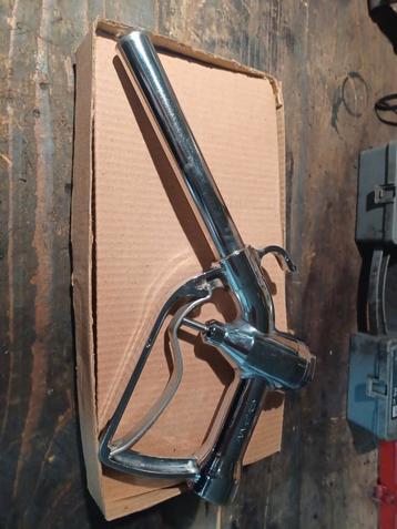 Tankpistool benzinepomp NOS vintage chroom benzine pomp gun beschikbaar voor biedingen